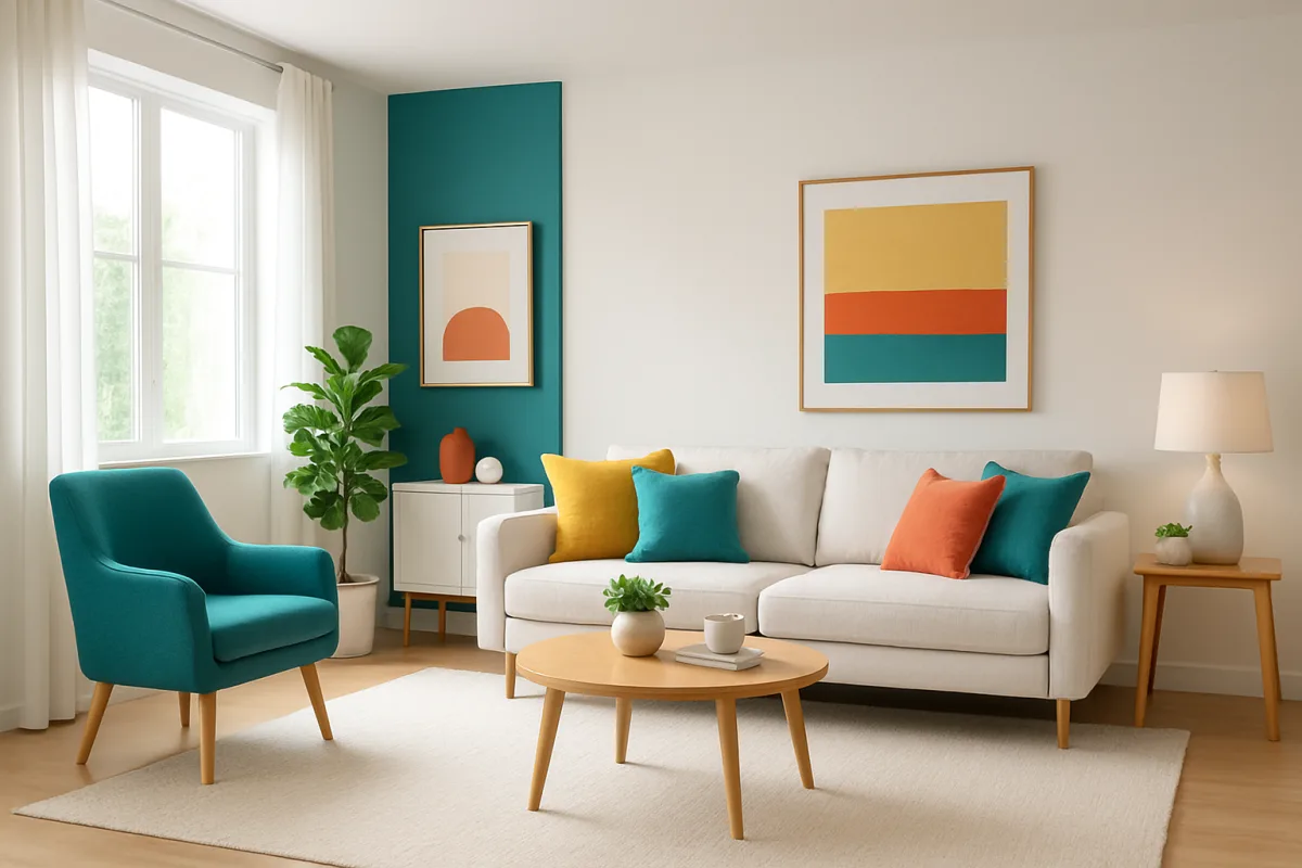 Como as cores influenciam a limpeza e o bem-estar no ambiente residencial