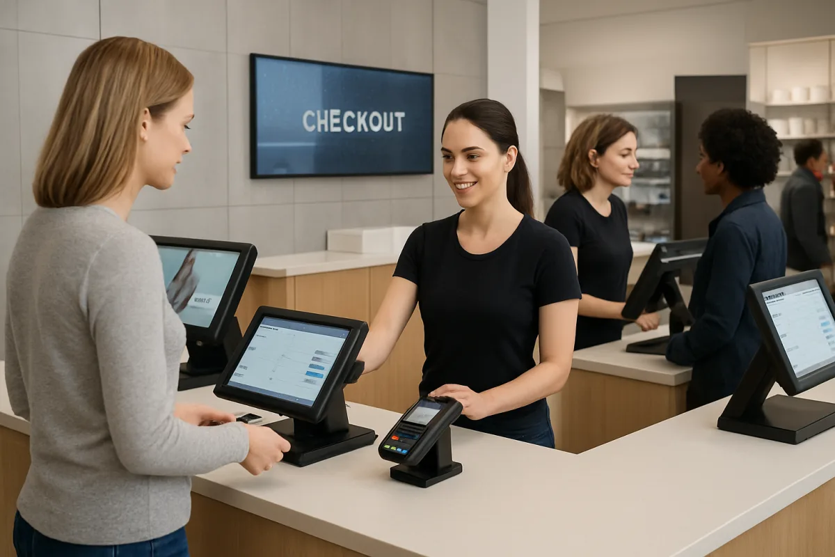 Como Otimizar o Fluxo de Trabalho e Reduzir Tempos de Espera usando Tecnologia Avançada de Frente de Caixa