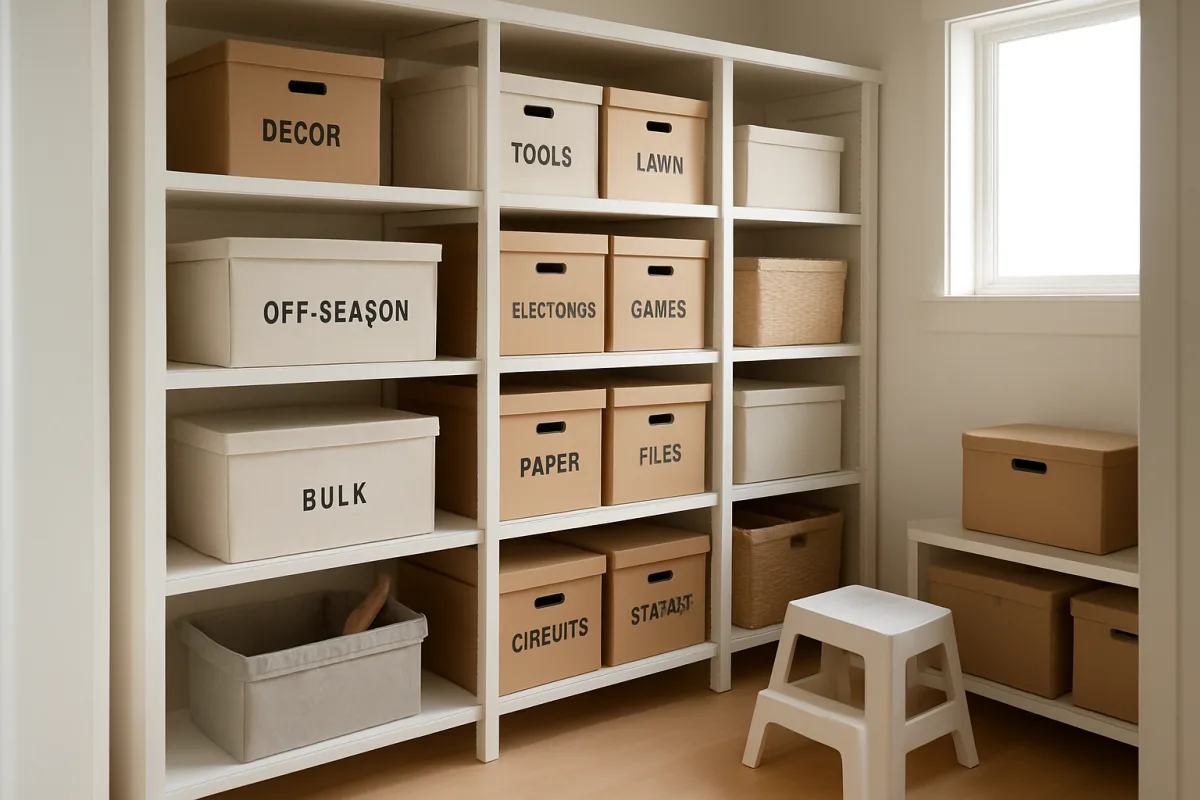 Como transformar espaços de armazenamento em áreas funcionais e organizadas na sua casa