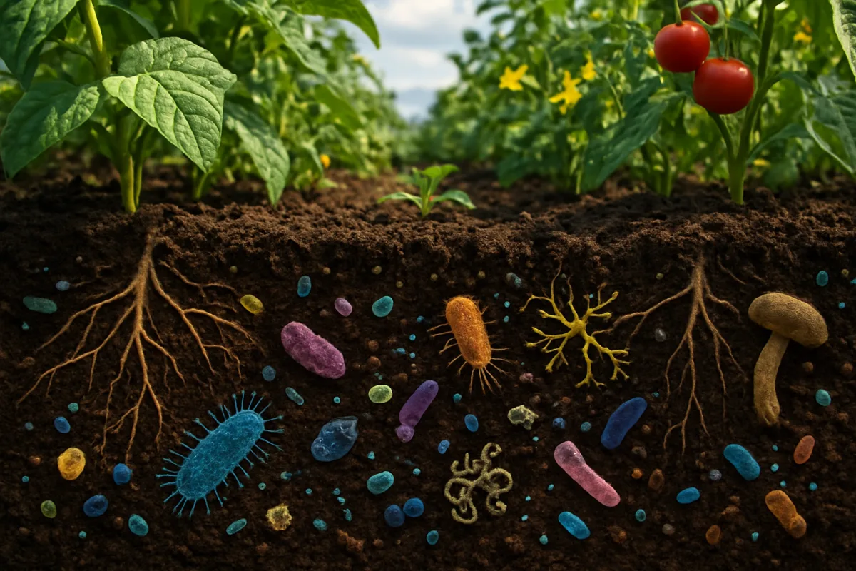 Como usar microorganismos benéficos para turbinar a saúde do solo e impulsionar a produção agrícola