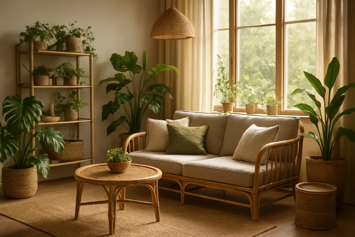 Decoração sustentável: Melhore a qualidade do ar e a saúde no seu lar