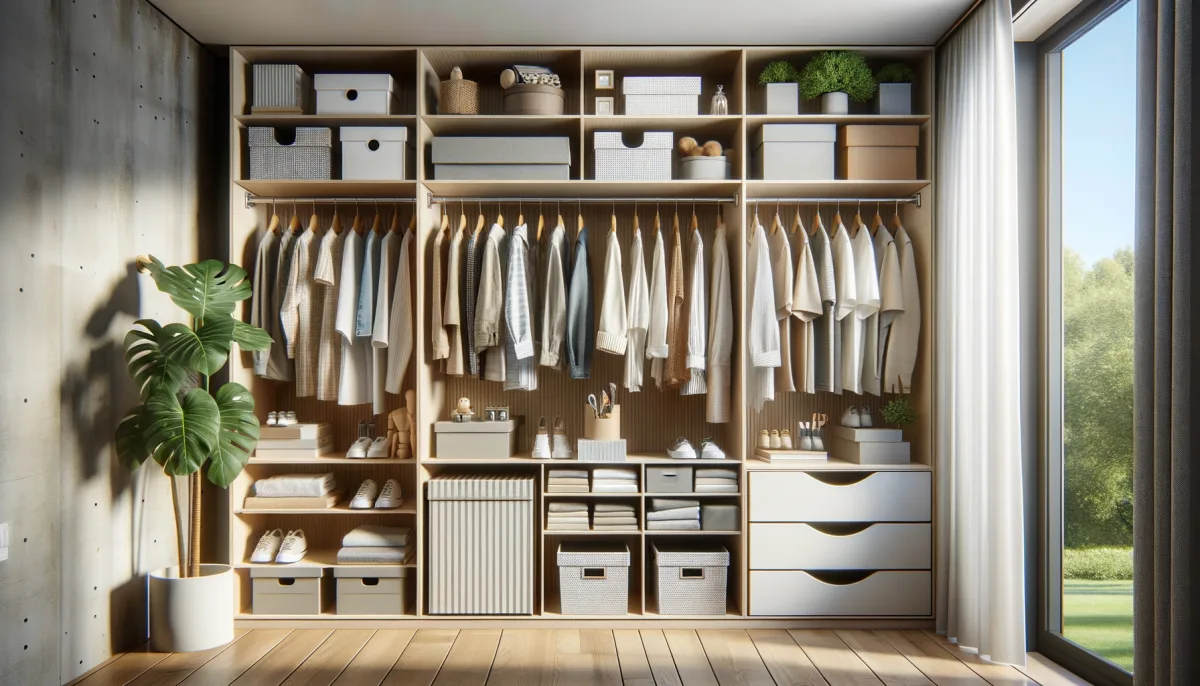 Dicas infalíveis para organizar armários pequenos e otimizar o espaço da sua casa