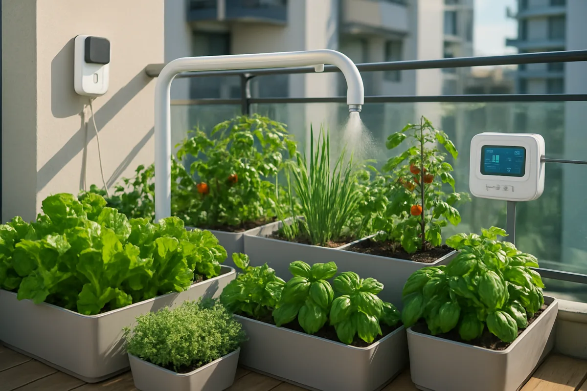 Inovações em Sistemas Automáticos de Irrigação para Hortas em Apartamentos: Economia de Água e Produtividade