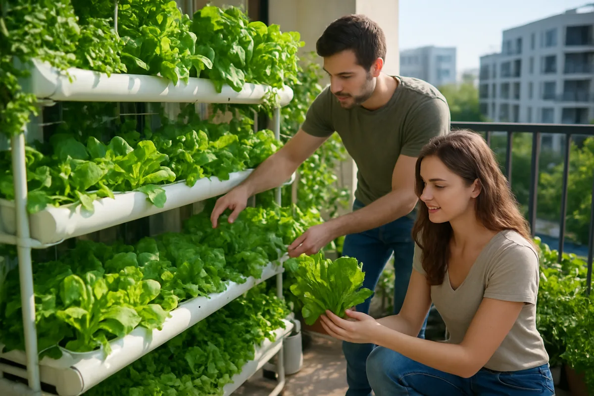 Como Criar Hortas Urbanas Hidropônicas em Apartamentos com Tecnologias Sustentáveis