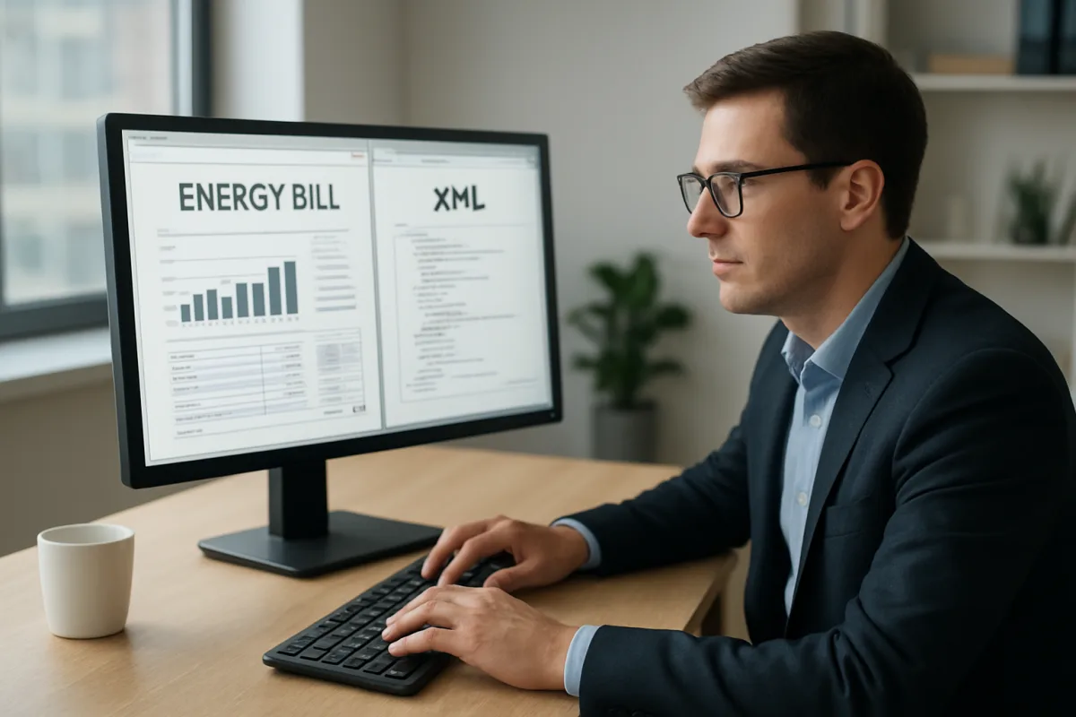 Guia prático para capturar o XML das notas de energia elétrica e facilitar a validação fiscal