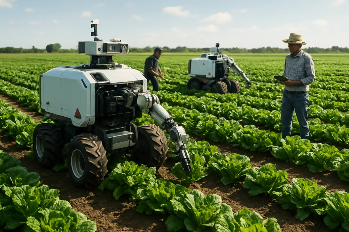 Impacto da Automação Inteligente na Colheita de Hortaliças: Tendências para Aumentar Eficiência e Reduzir Perdas