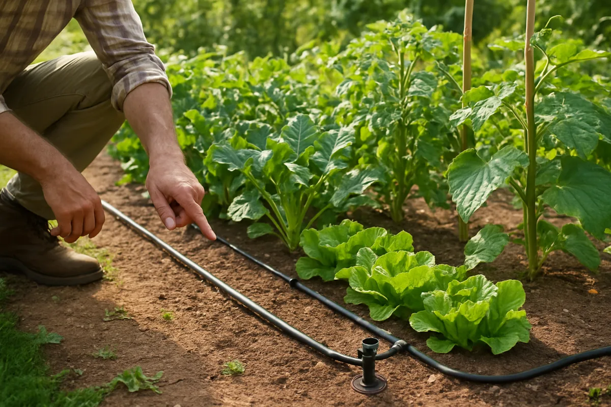 Técnicas avançadas de irrigação por capilaridade para hortas domésticas: otimize água e aumente a produtividade