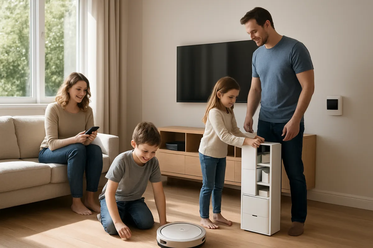 Vantagens de Usar Tecnologia de Automação para Otimizar Tarefas de Limpeza e Organização Residencial