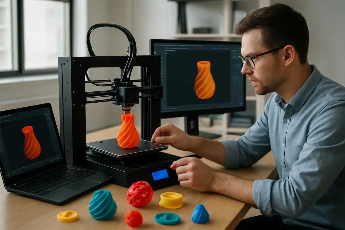 Potencial da Impressora 3D na Personalização de Produtos Exclusivos para Revenda Online